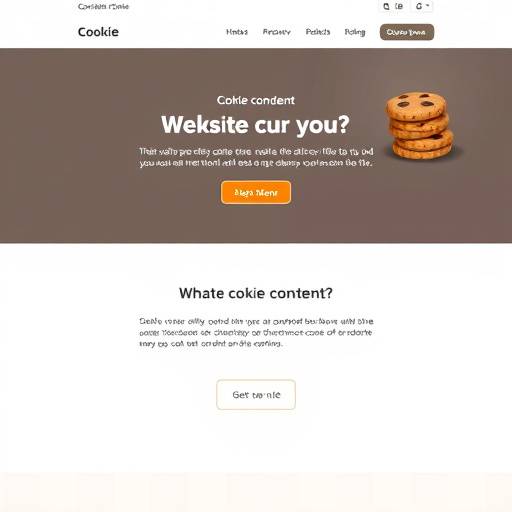 Capture d'écran d'une bannière de consentement aux cookies sur un site web