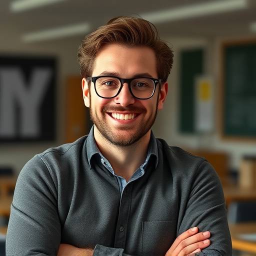 Portrait de Julien Moreau, professeur de franäais moderne et connecté